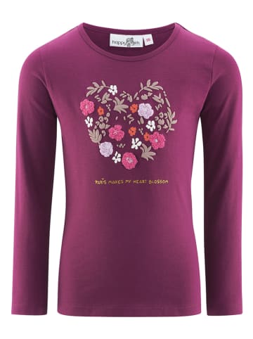 happy girls by Eisend Longsleeve in Lila