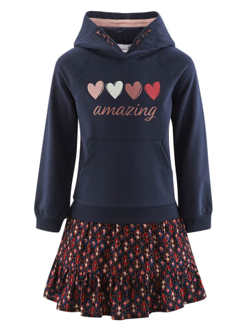 happy girls by Eisend Hoodiekleid in Dunkelblau