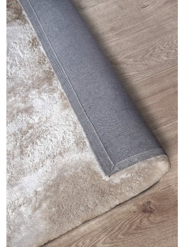 Elle Decoration Hoogpolig tapijt "Calida" crème