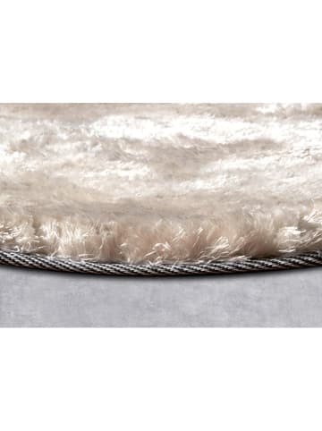 Elle Decoration Hoogpolig tapijt "Calida" crème