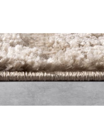 Elle Decoration Hochflor-Teppich "Artistique" in Beige