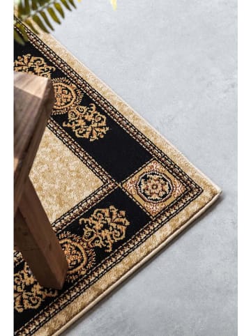 Nouristan Dywan "Herat" w kolorze czarno-beżowym