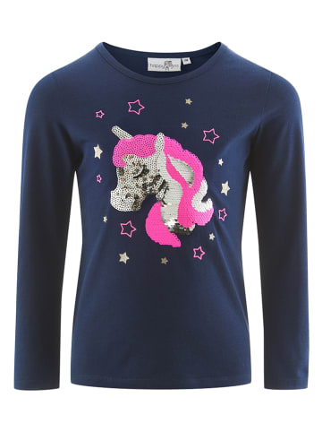 happy girls by Eisend Longsleeve donkerblauw