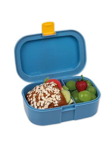 Lutz Mauder Lunchbox "Pinguin" in Blau - (L)16,5 x (B)10,5 x (H)6,5 cm