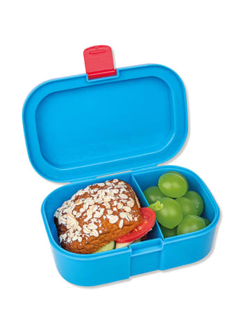 Lutz Mauder Lunchbox "Bagger" in Blau - (L)16,5 x (B)10,5 x (H)6,5 cm
