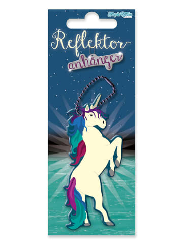 Lutz Mauder Reflektoranhänger "Einhorn Lunabelle" in Creme - ab 3 Jahren