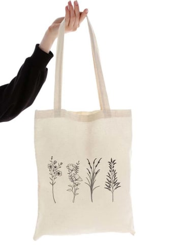 MORI Schultertasche in Creme - (B)25 x (H)40 x (T)8 cm