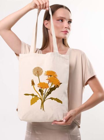 BAGmori Schultertasche in Creme - (B)25 x (H)40 x (T)8 cm