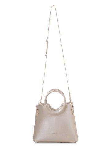 Lucky Bees Henkeltasche in Beige - (B)28 x (H)22 x (T)13 cm