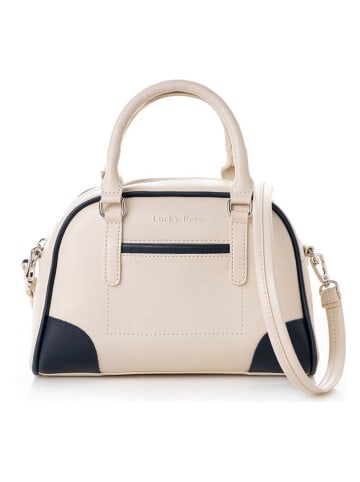 Lucky Bees Henkeltasche in Beige - (B)25 x (H)18 x (T)11 cm