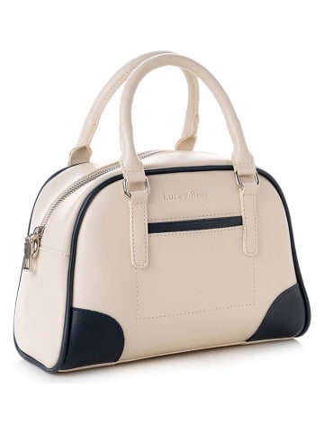 Lucky Bees Henkeltasche in Beige - (B)25 x (H)18 x (T)11 cm