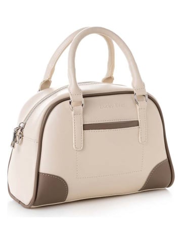 Lucky Bees Henkeltasche in Beige - (B)25 x (H)18 x (T)11 cm