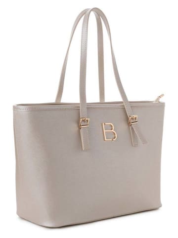 Lucky Bees Shopper bag w kolorze beżowym - 42 x 25 x 15 cm