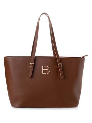 Lucky Bees Shopper in Braun - (B)42 x (H)25 x (T)15 cm