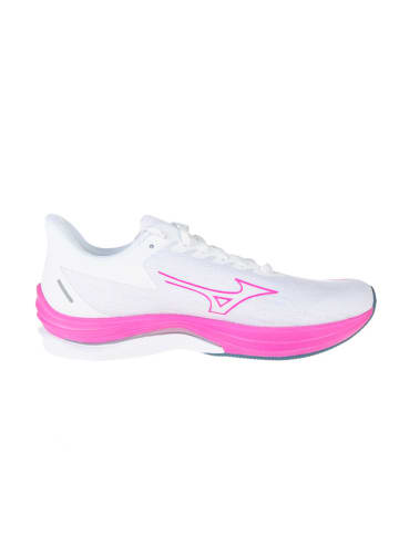 Mizuno Hardloopschoenen "Wave Rebellion Sonic" wit/roze