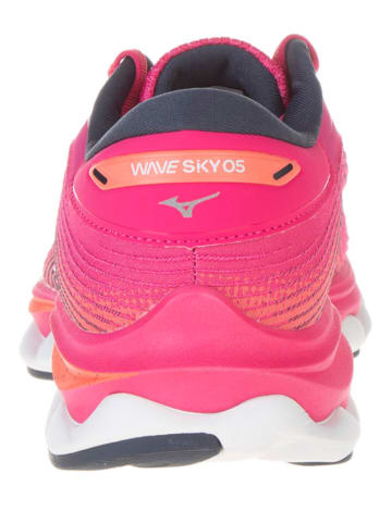 Mizuno Laufschuhe "Wave Sky 5" in Pink