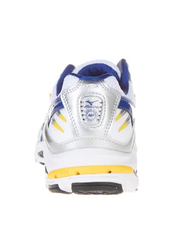 Mizuno Sneakers "Wave Rider 10" wit/donkerblauw/zilverkleurig