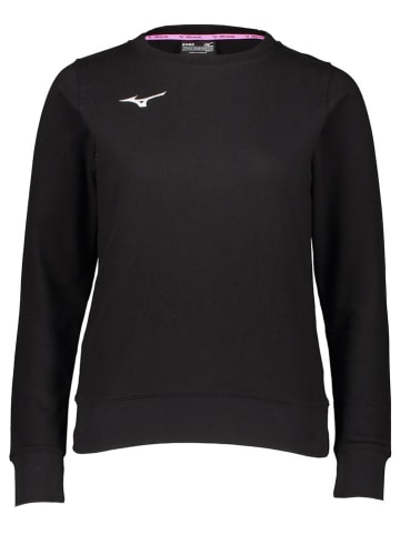 Mizuno Sweatshirt "Terry Crew" in Schwarz