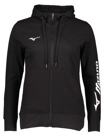 Mizuno Sweatjacke "Terry" in Schwarz
