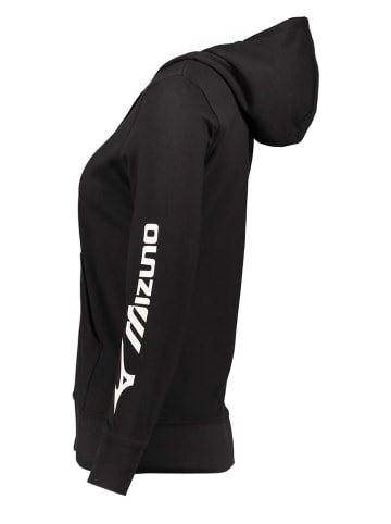Mizuno Sweatvest "Terry" zwart