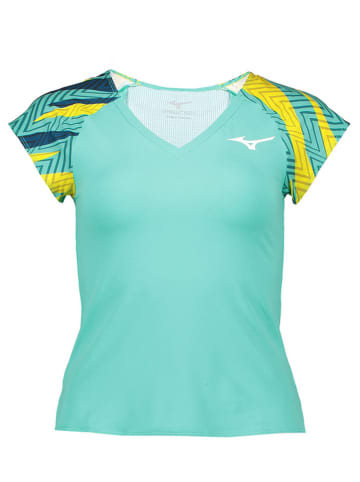 Mizuno Trainingsshirt in Türkis