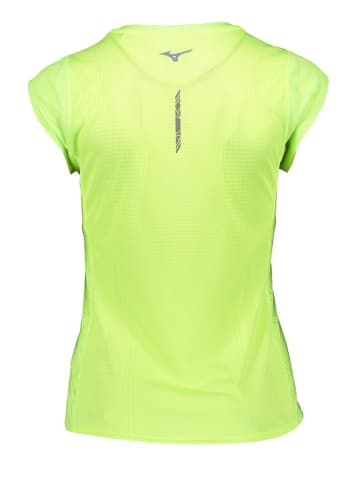 Mizuno Koszulka "Aero" w kolorze żółtym do biegania
