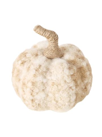 Boltze Dekoracja "Boucla" w kolorze beżowym - wys. 14 cm