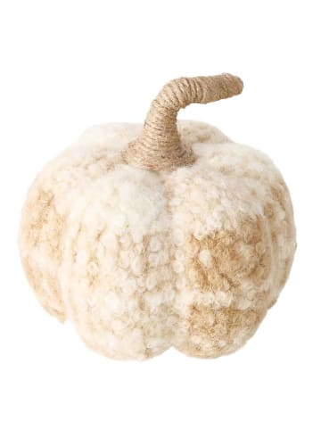 Boltze Decoratief object "Pompoen" beige - (H)17 cm