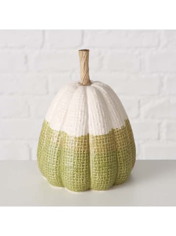Boltze 2-delige set: decoratieve objecten "Gusty" groen - (H)14 cm