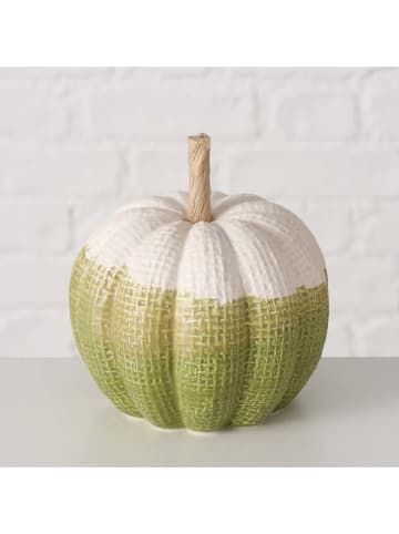 Boltze 2-delige set: decoratieve objecten "Gusty" groen - (H)14 cm