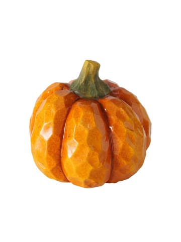 Boltze Dekoracje (2 szt.) "Irys" w kolorze pomarańczowym - wys. 11 cm