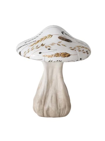 Boltze Dekoracje (2 szt.) "Jelena" w kolorze jasnobrązowo-białym - wys. 17 cm