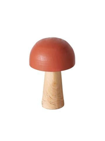 Boltze 2-delige set: decoratieve objecten "Picus" lichtbruin/rood