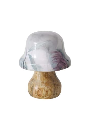 Boltze 3-delige set: decoratieve objecten "Protea" bruin/meerkleurig