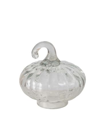 Boltze 3-delige set: decoratieve objecten "Pumki" bruin/kleurloos/beige - (H)8,5 cm