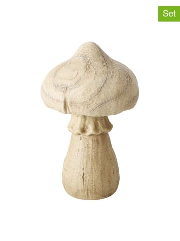 Boltze Decoratief object "Ronan" beige - (H)27 cm