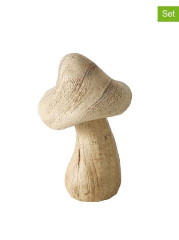 Boltze Decoratief object "Ronan" beige - (H)16 cm