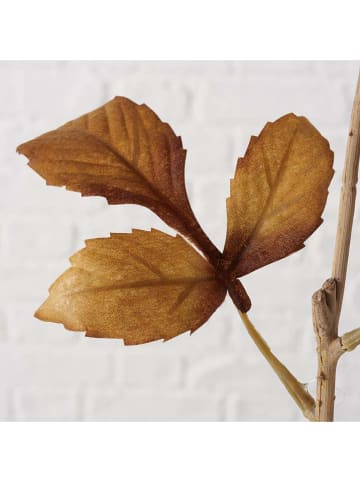 Boltze Sztuczny kwiat "Chryzantema" w kolorze pomarańczowym - wys. 10,4 cm