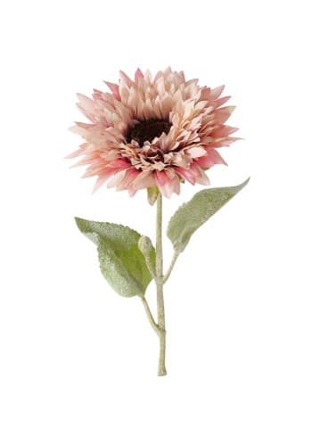Boltze Kunstblume "Gerbera" in Rosa - (H)8,7 cm