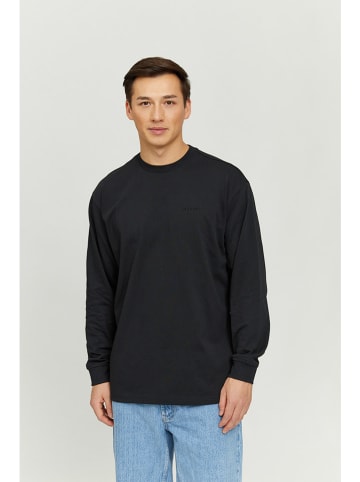 MAZINE Longsleeve "Marek" in Schwarz