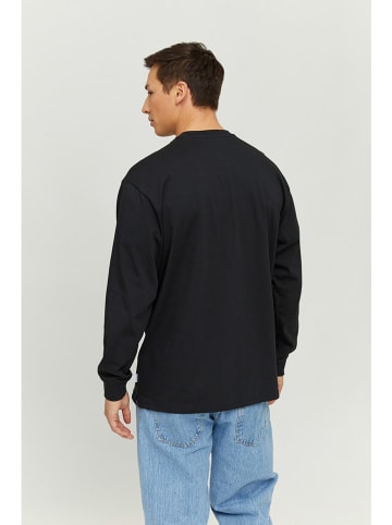 MAZINE Longsleeve "Marek" in Schwarz