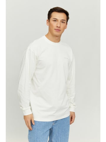 MAZINE Longsleeve "Marek" in Weiß