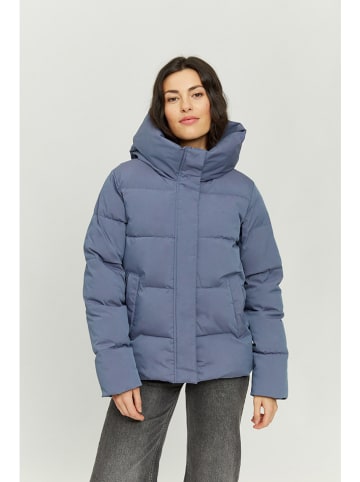 MAZINE Doorgestikte jas "Valentina" blauw