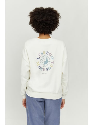 MAZINE Sweatshirt "Monica" in Weiß