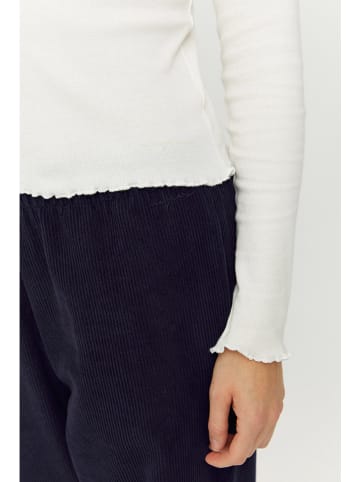 MAZINE Longsleeve "Malbis" in Weiß