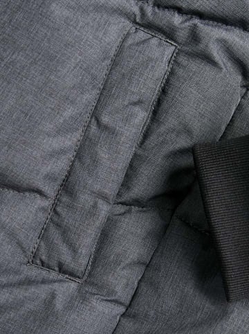 JACK & JONES Junior Winterjacke in Anthrazit