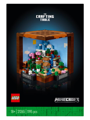 LEGO LEGO® Minecraft®: Die Werkbank - ab 18 Jahren