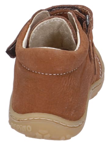 PEPINO Leder-Lauflernschuhe "Chrisy" in Hellbraun