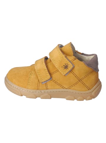 PEPINO Leder-Lauflernschuhe "Ryder" in Gelb