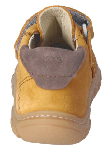 PEPINO Leder-Lauflernschuhe "Ryder" in Gelb